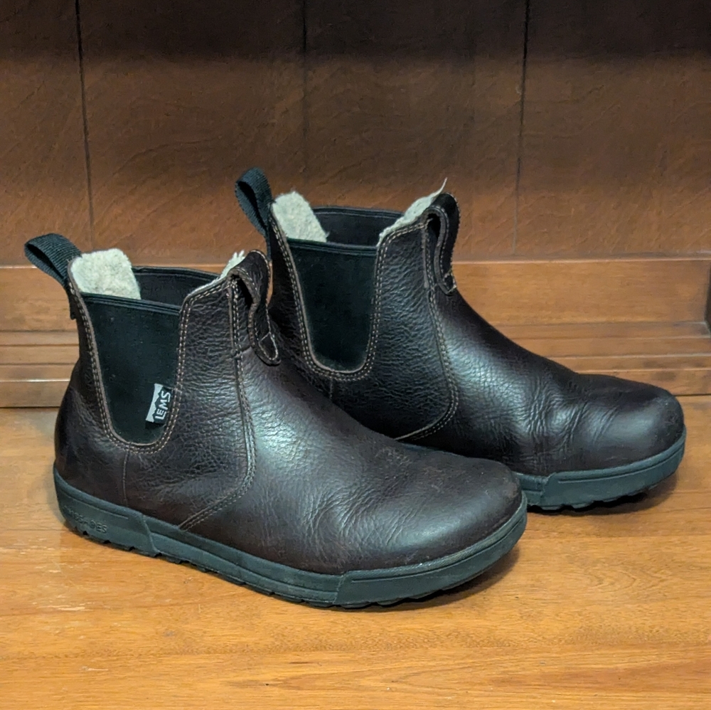 Lems Chelsea Tuff Waterproof Slip-on Barefoot Boots